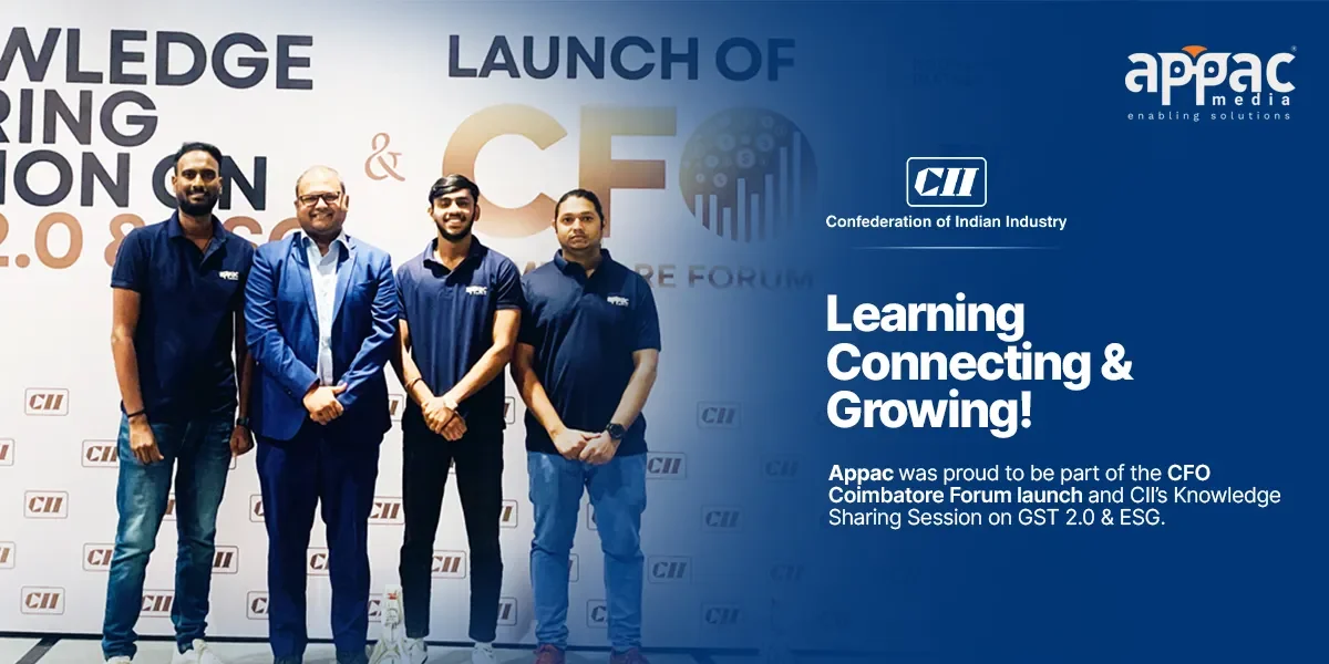 CFO Coimbatore Forum Launch: Session on GST 2.0 & ESG