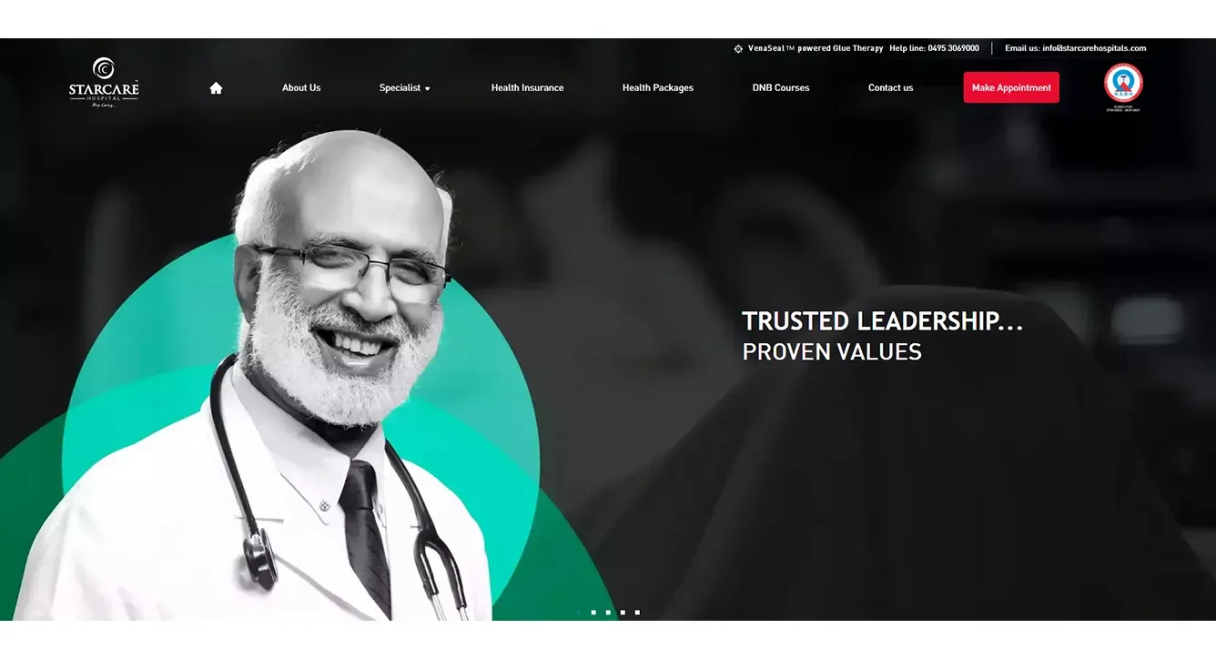 The redesigned StarCare platform