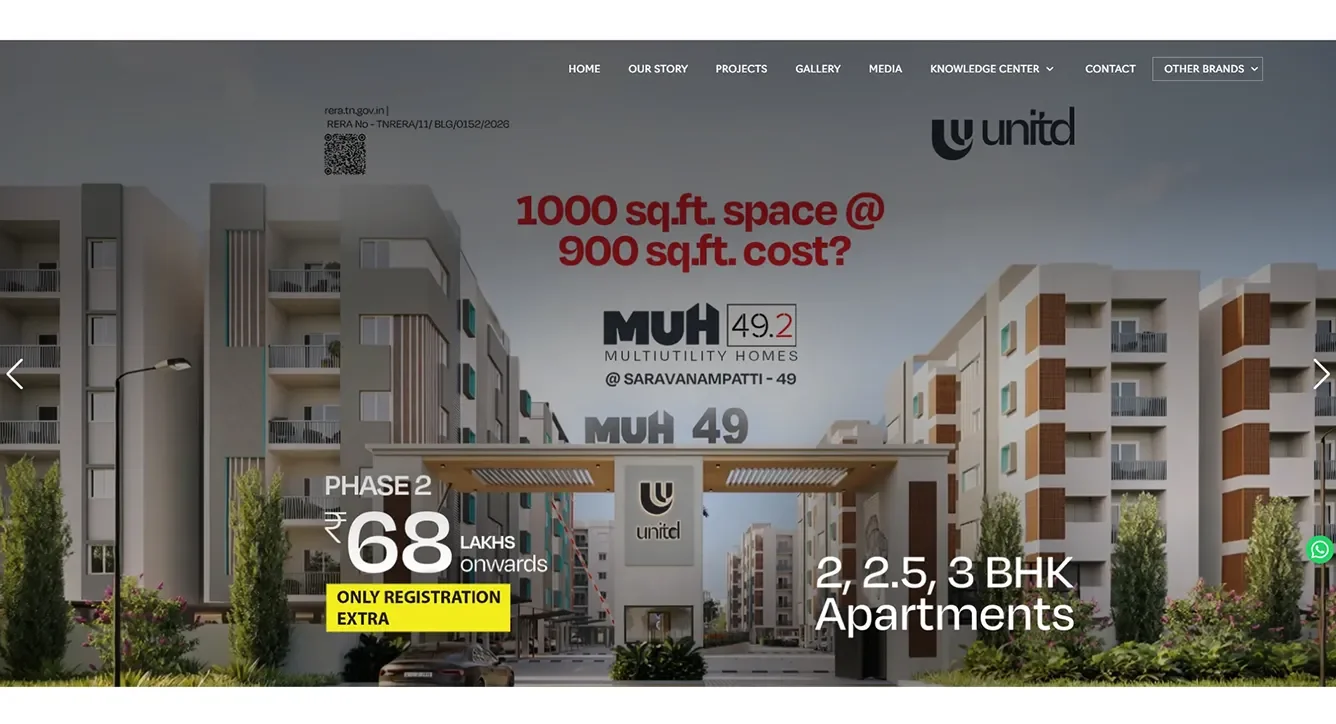The redesigned Live Unitd platform
