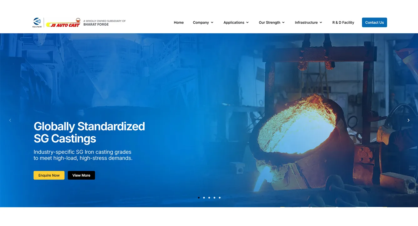 The redesigned JS Auto Cast platform