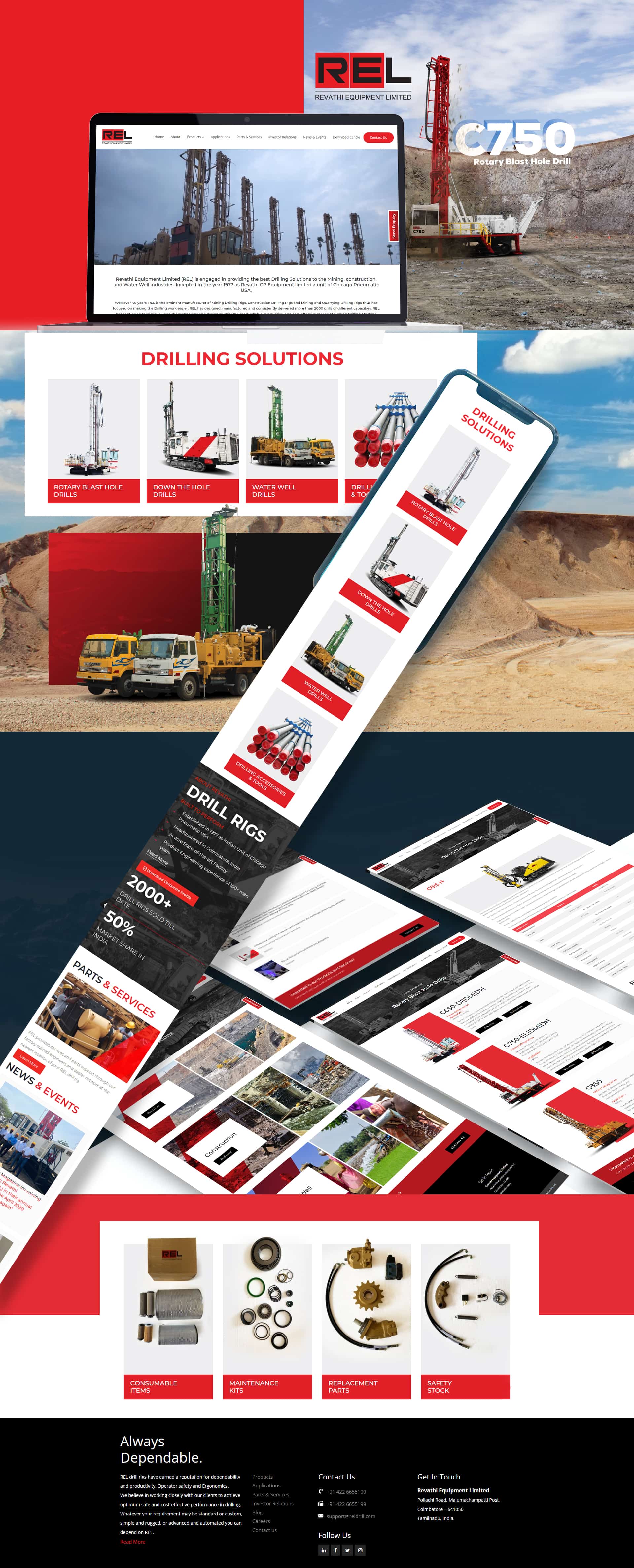 Ideal Water Tanks Mockup